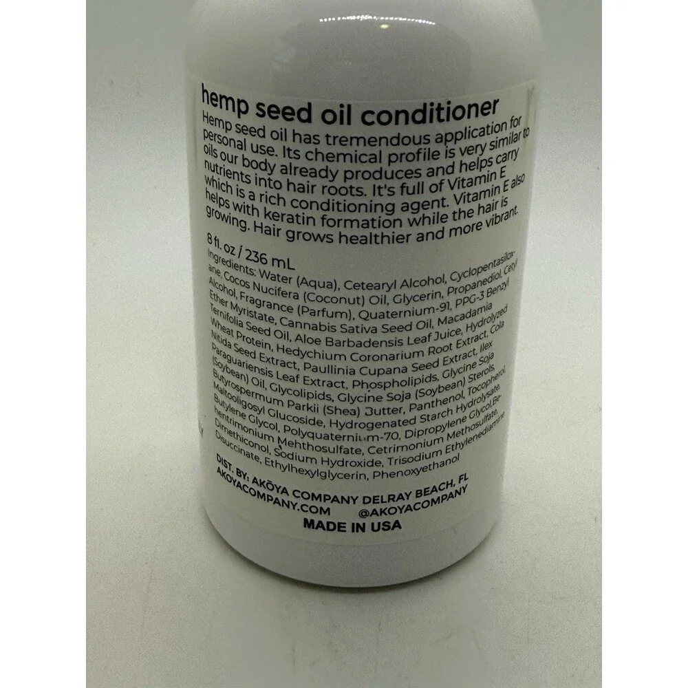 Sisley Hair Rituel Restructuring Conditioner 0.5oz 15mL & Akoya‎ Conditioner 8oz